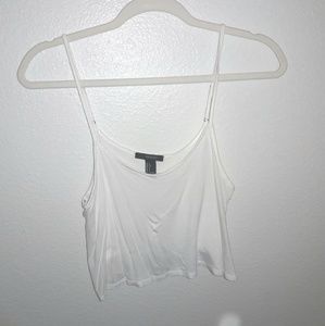 🌼Strappy White Crop Top🌼